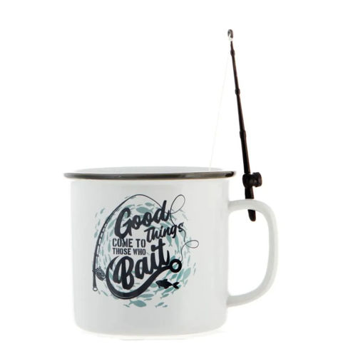 Picture of FISHING MUG - GOOD THINGS COME